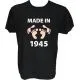 Majica-Made in 1945 noge XXL-črna