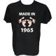 Majica-Made in 1965 noge XL-črna