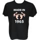 Majica-Made in 1965 noge XXL-črna