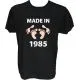 Majica-Made in 1985 noge XL-črna