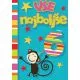 Voščilo, čestitka otroška, večbarvna, za 6 let