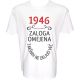 Majica-1946, zaloga omejena, takšnih ne delajo več L-bela