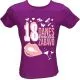 Majica ženska (telirana)-Danes 18 L-vijolična