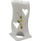 Sveča dišeča na stojalu, cvet, v darilni embalaži, 14x6cm