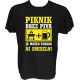 Majica-Piknik brez piva L-črna