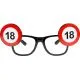 Očala dekorativna, prometni znak 18