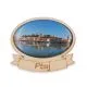 Magnet oval v lesu, Ptuj, 8.5x5cm