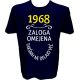 Majica-1968, zaloga omejena, takšnih ne delajo več XXL-temno modra