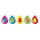 Girlanda z baloni  s številko 5, 10m, 15 balonov