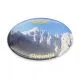 Magnet pleh oval, Triglav, 7x4.5cm