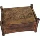 Skrinja lesena Love, 27x18x15 cm