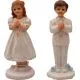 Figura zakrament fant/dekle moli 12-14 cm sort