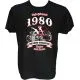 Majica-Najboljši letnik odlično ohranjen 1980 L-črna