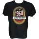 Majica-Vrhunska kakovost zaloga omejena klasika 1960 L-črna
