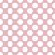 Papirnate serviete, roza z belimi pikami, 33x33cm, 20kom