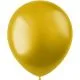 Baloni barvni, 50kom, zlati, metalik, iz lateksa, 33cm