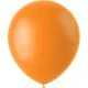 Baloni Tangerina oranžni - mat, iz lateksa, 10kom, 33cm