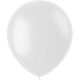 Baloni barvni, 10kom, beli, mat, iz lateksa, 10kom, 33cm