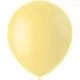 Baloni svetlo rumeni - mat, iz lateksa, 10kom, 33cm