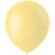 Baloni svetlo rumeni - mat, iz lateksa, 10kom, 33cm