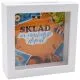 Hranilnik lesen, bel, Sklad za naslednji dopust,15x15x5cm