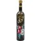 Jubilejno vino, 0.75l, poslikana steklenica - Na zdravje 80 -cvetje
