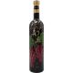 Jubilejno vino, 0.75l, poslikana steklenica - Vse najboljše 40 - grozd