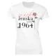 Majica ženska (telirana)- Sanjska ženska iz leta 1964, L-bela