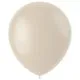 Baloni beli - krem, iz lateksa, 10kom, 33cm
