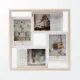 Okvir za 4 slike lesen - MDF, 33x33cm