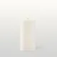 Sveča z LED lučko, za notranjo uporabo, bela, 7.5x15cm