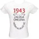 Majica ženska (telirana)-1943, zaloga omejena, takšnih ne delajo več L-bela