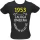 Majica ženska (telirana)-1953, zaloga omejena, takšnih ne delajo več S-črna