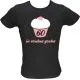 Majica ženska (telirana)-60 in vredna greha S-črna