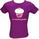 Majica ženska (telirana)-60 in vredna greha S-vijolična