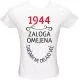 Majica ženska (telirana)-1944, zaloga omejena, takšnih ne delajo več XL-bela
