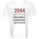 Majica-1944, vrhunska kakovost, izjemen letnik XXL-bela