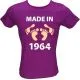 Majica ženska (telirana)-Made in 1964 noge XL-vijolična