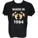 Majica-Made in 1984 noge XXL-črna