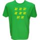Majica-Štetje črtic 40 Let XL-zelena