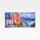 Magnet izbočen, 9x4.5 cm, aluminij, SLO Ljubljana, mesto