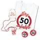 Darilni set Vse najboljše 50