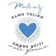 Moška personalizirana majica – Samo veliko srce zmore