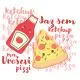 Personalizirana majica  - Jaz sem ketchup na X pizzi
