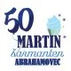 Moška personalizirana majica -  50 x šarmanten abrahamovec