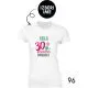 Ženska personalizirana majica – X 30 končno dorasla