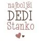 Moška personalizirana majica – Najboljši dedi x