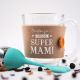 Steklena skodelica za čaj, Sreča je … moja supermami, 275ml