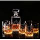 Steklenica s kozarci, set za whisky, 7/1, 950ml, 6x 320ml