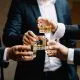 Steklenica s kozarci, set za whisky, 7/1, 950ml, 6x 320ml